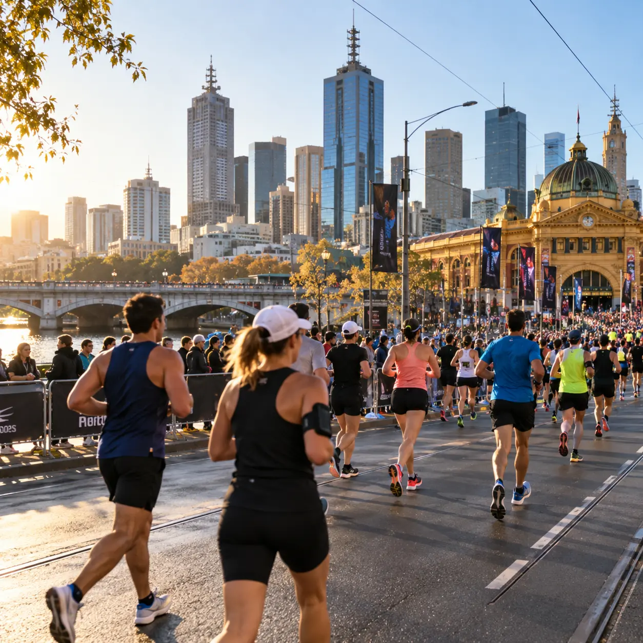 Event Transportation Melbourne for runners at the Nike Melbourne Marathon Festival 2026.